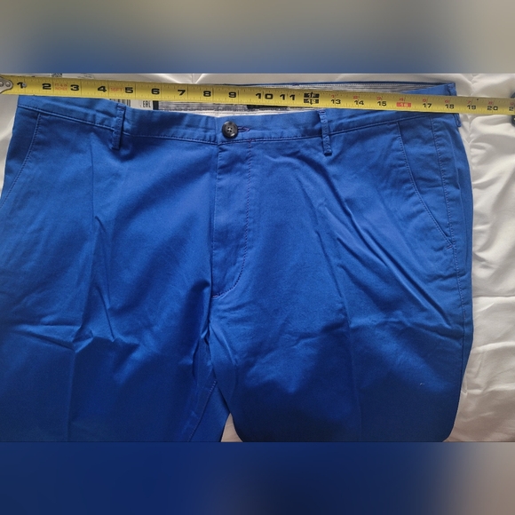 BOSS Hugo Boss Black Label Blue Slim Fit Stretch Pants